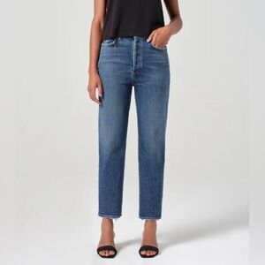 Agolde 90’s Pinch Waist Crop, Size 27